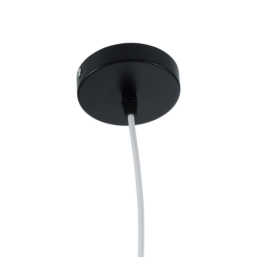 GloboStar® OCEANA 01355 Boho Κρεμαστό Φωτιστικό Μπάλα Μονόφωτο 1 x E27 IP20 Λευκό Σχοινί - Μ20 x Π20 x Υ20cm