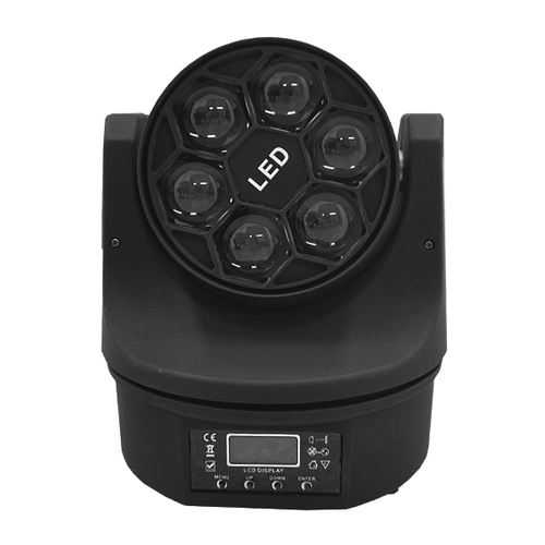Επαγγελματική Κινούμενη Ρομποτική Κεφαλή Mini BEE EYE Super Beam CREE Prism LED 100W 230V 1.5° DMX512 RGBW GloboStar 51122 Επαγγελματική Κινούμενη Ρομποτική Κεφαλή Mini BEE EYE Super Beam CREE Prism LED 100W 230V 1.5° DMX512 RGBW GloboStar 51122