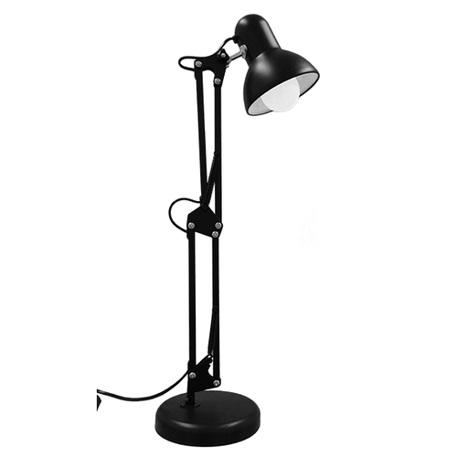 GloboStar® DESK BLACK 01538 Μοντέρνο Επιτραπέζιο Φωτιστικό Γραφείου Μονόφωτο Μεταλλικό Μαύρο Λευκό Φ12 x Υ67cm GloboStar® DESK BLACK 01538 Μοντέρνο Επιτραπέζιο Φωτιστικό Γραφείου Μονόφωτο Μεταλλικό Μαύρο Λευκό Φ12 x Υ67cm