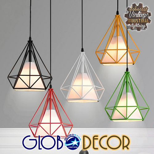 GloboStar® KAIRI 01619 Μοντέρνο Κρεμαστό Φωτιστικό Πλέγμα Μονόφωτο 1 x E27 IP20 Λευκό Μέταλλο με Λευκό Ύφασμα - Μ38 x Π38 x Υ39cm GloboStar® KAIRI 01619 Μοντέρνο Κρεμαστό Φωτιστικό Πλέγμα Μονόφωτο 1 x E27 IP20 Λευκό Μέταλλο με Λευκό Ύφασμα - Μ38 x Π38 x Υ39cm