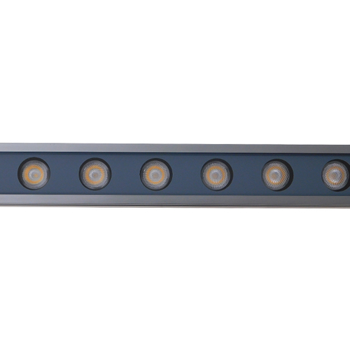 LED Wall Washer Αρχιτεκτονικού Φωτισμού 100cm GENIUS 24W CREE 24v 2880lm Δέσμης 10-30° Μοιρών Αδιάβροχο IP66 Θερμό Λευκό - Πορτοκαλί 2200k GloboStar 05101