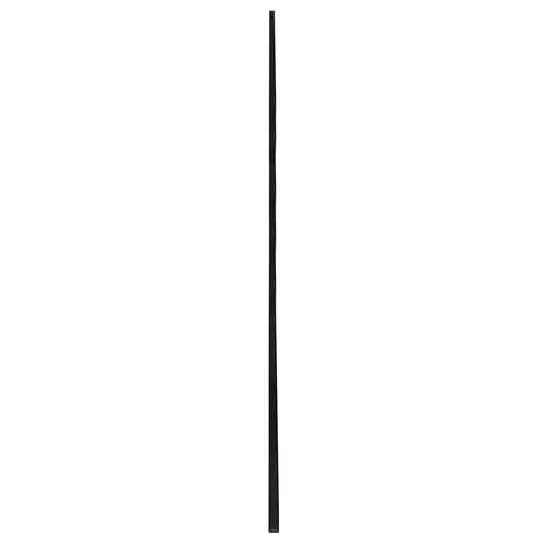 GloboStar® SURFACE-PROFILE 70810-3M Προφίλ Αλουμινίου - Βάση & Ψύκτρα Ταινίας LED με Μαύρο Φιμέ Κάλυμμα - Επιφανειακή Χρήση - Πατητό Κάλυμμα - Μαύρο - 3 Μέτρα - Πακέτο 5 Τεμαχίων - Μ300 x Π2.4 x Υ1.1cm