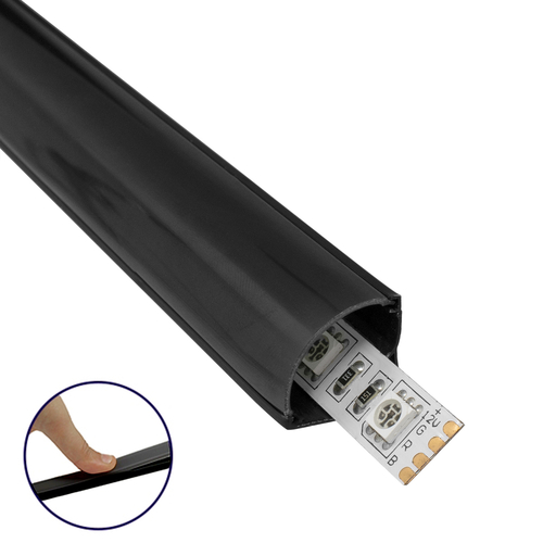 GloboStar® CORNER-PROFILE 70816-3M Προφίλ Αλουμινίου - Βάση & Ψύκτρα Ταινίας LED με Μαύρο Φιμέ Κάλυμμα - Επιφανειακή Γωνιακή Χρήση - Πατητό Κάλυμμα - Μαύρο - 3 Μέτρα - Πακέτο 5 Τεμαχίων - Μ300 x Π1.6 x Υ1.6cm GloboStar® CORNER-PROFILE 70816-3M Προφίλ Αλουμινίου - Βάση & Ψύκτρα Ταινίας LED με Μαύρο Φιμέ Κάλυμμα - Επιφανειακή Γωνιακή Χρήση - Πατητό Κάλυμμα - Μαύρο - 3 Μέτρα - Πακέτο 5 Τεμαχίων - Μ300 x Π1.6 x Υ1.6cm