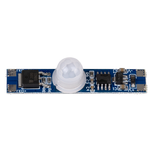 GloboStar® SENSOR-PROFILE 70697 Mini PIR Ανιχνευτής-Αισθητήρας Κίνησης Modular για Προφίλ Αλουμινίου - DC 5-24V 1 x 6A 144W - Max 6A 144W - IP20 - Γωνία Ανίχνευσης 180° & Απόσταση Ανίχνευσης 3 Μέτρα με 30 Sec Χρόνο Αναμονής -  Μ4.9 x Π1 x Υ1.2cm - 2 Χρόνια Εγγύηση
