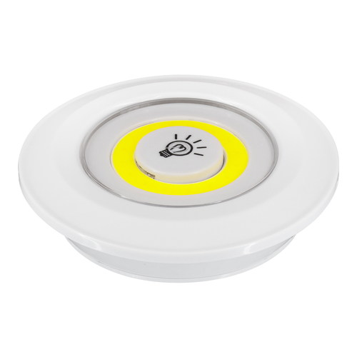 GloboStar® 79044 Φωτιστικά Νυκτός Μπαταρίας LED COB 6W 600lm με Timer & Ασύρματο Χειριστήριο RF - ΣΕΤ 3 Τεμαχίων Ψυχρό Λευκό 6000K