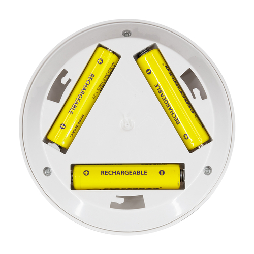 GloboStar® 79044 Φωτιστικά Νυκτός Μπαταρίας LED COB 6W 600lm με Timer & Ασύρματο Χειριστήριο RF - ΣΕΤ 3 Τεμαχίων Ψυχρό Λευκό 6000K