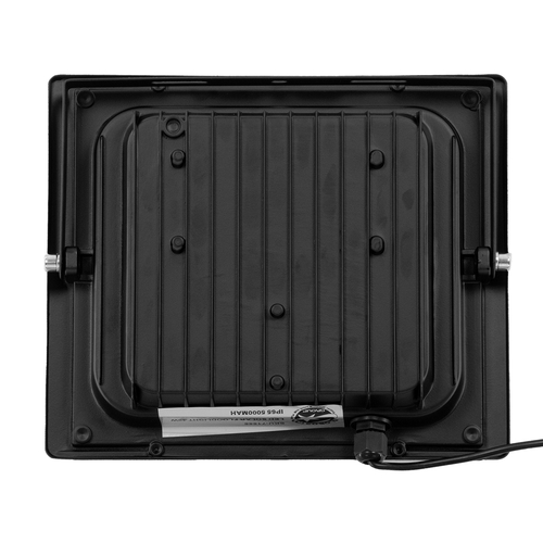 GloboStar® HERMES 71555 Αυτόνομος Ηλιακός Προβολέας LED SMD 40W 3200lm με Ενσωματωμένη Μπαταρία 5000mAh - Φωτοβολταϊκό Πάνελ με Αισθητήρα Ημέρας-Νύχτας και Ασύρματο Χειριστήριο RF 2.4Ghz Αδιάβροχος IP66 Ψυχρό Λευκό 6000K - 3 Χρόνια Εγγύηση