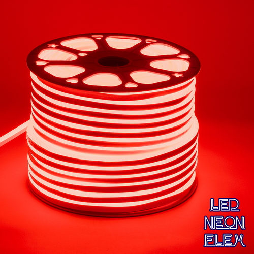 GloboStar® 70573 OVALE 120° Degree Neon Flex Epistar LED SMD 2835 1m 12W/m 120LED/m 1212lm/m 120° DC 230V Αδιάβροχη IP68 Κόκκινο Dimmable GloboStar® 70573 OVALE 120° Degree Neon Flex Epistar LED SMD 2835 1m 12W/m 120LED/m 1212lm/m 120° DC 230V Αδιάβροχη IP68 Κόκκινο Dimmable