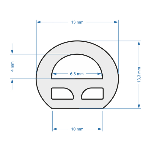GloboStar® 70597 TUBE 360° Degree Neon Flex Epistar LED SMD 2835 1m 12W/m 120LED/m 1212lm/m 360° DC 230V Αδιάβροχη IP68 Ροζ Dimmable