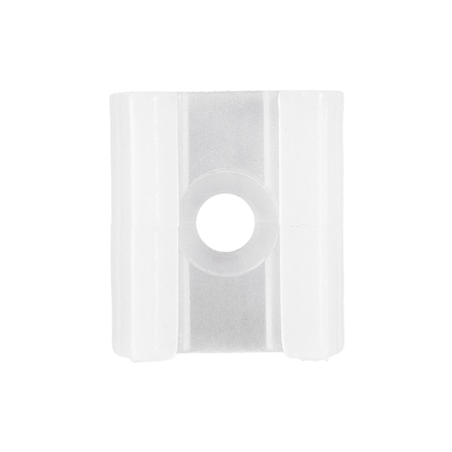 GloboStar® 70622 Πλαστική Βάση Στήριξης PVC για όλες τις OVALE 120° Degree Neon Flex LED DC 24V & DC 230V