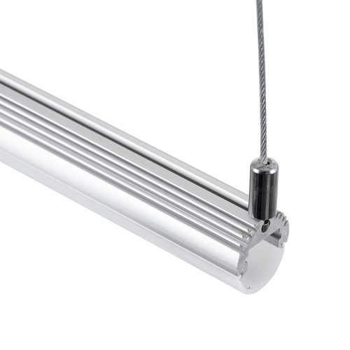 GloboStar® PROFILE-PART 70898 Σετ Κρέμασης για Προφίλ Αλουμινίου - Κρεμαστή Χρήση - Ασημί - 2 Ντίζες του 1 Μέτρου - Μ100cm GloboStar® PROFILE-PART 70898 Σετ Κρέμασης για Προφίλ Αλουμινίου - Κρεμαστή Χρήση - Ασημί - 2 Ντίζες του 1 Μέτρου - Μ100cm