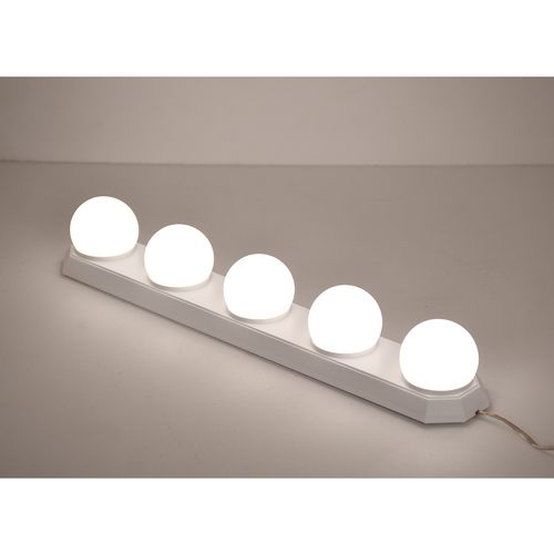 GloboStar® 79048 Φωτιστικό για Μακιγιάζ - Καθρέπτη - Πίνακα - Ντουλάπας LED 8W 800lm DC 5V με Καλώδιο Τροφοδοσίας USB & Ενσωματωμένο Χειριστήριο Εναλλαγής Χρωμάτων Αδιάβροχο IP54 CCT Θερμό 2700K έως Ψυχρό 6000K Dimmable