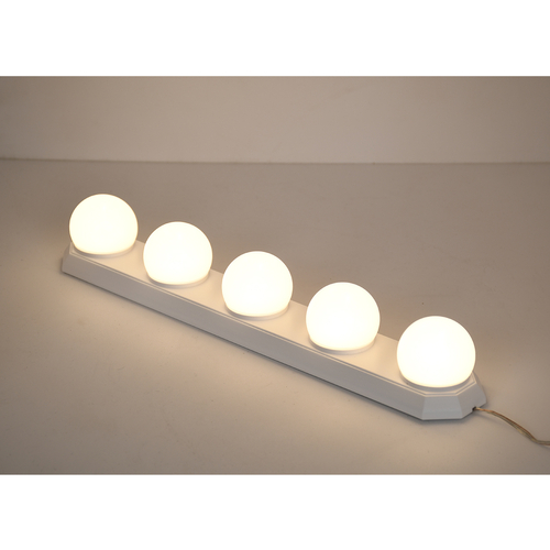 GloboStar® 79048 Φωτιστικό για Μακιγιάζ - Καθρέπτη - Πίνακα - Ντουλάπας LED 8W 800lm DC 5V με Καλώδιο Τροφοδοσίας USB & Ενσωματωμένο Χειριστήριο Εναλλαγής Χρωμάτων Αδιάβροχο IP54 CCT Θερμό 2700K έως Ψυχρό 6000K Dimmable