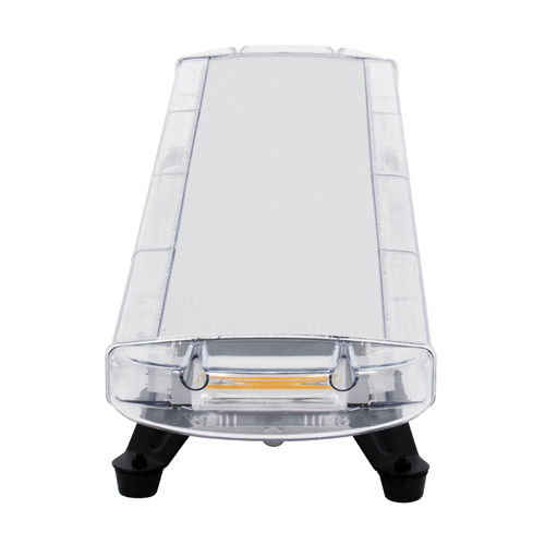 GloboStar® 85189 PRO Series Φάρος Σήμανσης Οχήματος Οδικής Βοήθείας για Αυτοκίνητα & Φορτηγά 6 Προγραμμάτων Φωτισμού STROBE LED COB 180W DC 10-30V Αδιάβροχος IP66 Πορτοκαλί