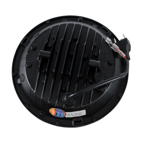 GloboStar® 85417 Σετ 2 x Φανάρια JEEP WRANGLER 7'' Ιντσών Βασικού Φωτισμού H/L με Ring Light DRL & Φλας LED CREE CXB COB 75W 12000lm DC 10-30V Αδιάβροχα IP67 Ψυχρό Λευκό 6000K