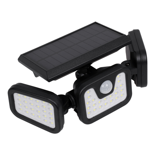 GloboStar® 85713 Αυτόνομος Ηλιακός Προβολέας με Τρεις Περιστρεφόμενες Κεφαλές LED SMD 2835 40W 2000lm με Ενσωματωμένη Μπαταρία 2400mAh - Φωτοβολταϊκό Πάνελ με Αισθητήρα Ημέρας-Νύχτας - PIR Αισθητήρα Κίνησης Αδιάβροχο IP65 Ψυχρό Λευκό 6000K GloboStar® 85713 Αυτόνομος Ηλιακός Προβολέας με Τρεις Περιστρεφόμενες Κεφαλές LED SMD 2835 40W 2000lm με Ενσωματωμένη Μπαταρία 2400mAh - Φωτοβολταϊκό Πάνελ με Αισθητήρα Ημέρας-Νύχτας - PIR Αισθητήρα Κίνησης Αδιάβροχο IP65 Ψυχρό Λευκό 6000K