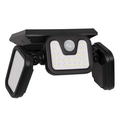 GloboStar® 85713 Αυτόνομος Ηλιακός Προβολέας με Τρεις Περιστρεφόμενες Κεφαλές LED SMD 2835 40W 2000lm με Ενσωματωμένη Μπαταρία 2400mAh - Φωτοβολταϊκό Πάνελ με Αισθητήρα Ημέρας-Νύχτας - PIR Αισθητήρα Κίνησης Αδιάβροχο IP65 Ψυχρό Λευκό 6000K GloboStar® 85713 Αυτόνομος Ηλιακός Προβολέας με Τρεις Περιστρεφόμενες Κεφαλές LED SMD 2835 40W 2000lm με Ενσωματωμένη Μπαταρία 2400mAh - Φωτοβολταϊκό Πάνελ με Αισθητήρα Ημέρας-Νύχτας - PIR Αισθητήρα Κίνησης Αδιάβροχο IP65 Ψυχρό Λευκό 6000K