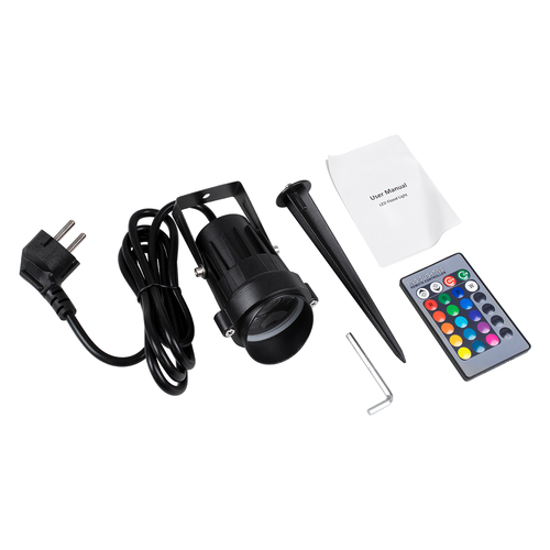 GloboStar® 85814 Προβολάκι Κήπου Καρφωτό - Δαπέδου COB LED 10W 1000lm 35° AC 230V με Smart App & Ασύρματο Χειριστήριο IR Αδιάβροχο IP66 Πολύχρωμο RGB Dimmable GloboStar® 85814 Προβολάκι Κήπου Καρφωτό - Δαπέδου COB LED 10W 1000lm 35° AC 230V με Smart App & Ασύρματο Χειριστήριο IR Αδιάβροχο IP66 Πολύχρωμο RGB Dimmable