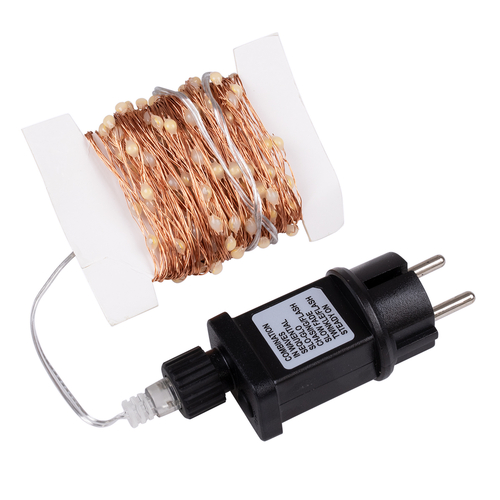 85842 Διακοσμητική Γιρλάντα 20 Μέτρα με Controller 8 Προγραμμάτων Εναλλαγών Φωτισμού - 200 LED 1.3W AC 230V με Χάλκινο Καλώδιο & Πρίζα Schuko Αδιάβροχη IP44 Θερμό Λευκό 3000K Μ20m 85842 Διακοσμητική Γιρλάντα 20 Μέτρα με Controller 8 Προγραμμάτων Εναλλαγών Φωτισμού - 200 LED 1.3W AC 230V με Χάλκινο Καλώδιο & Πρίζα Schuko Αδιάβροχη IP44 Θερμό Λευκό 3000K Μ20m