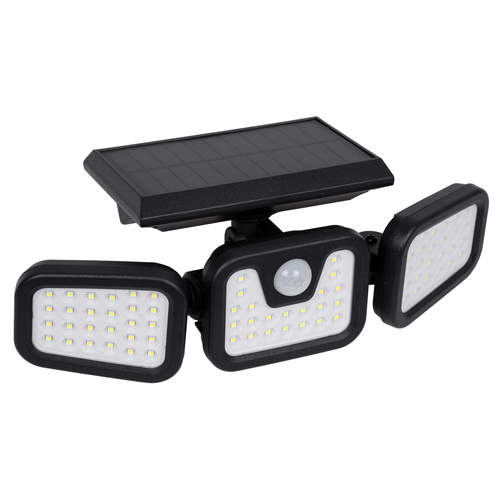 GloboStar® 85713 Αυτόνομος Ηλιακός Προβολέας με Τρεις Περιστρεφόμενες Κεφαλές LED SMD 2835 40W 2000lm με Ενσωματωμένη Μπαταρία 2400mAh - Φωτοβολταϊκό Πάνελ με Αισθητήρα Ημέρας-Νύχτας - PIR Αισθητήρα Κίνησης Αδιάβροχο IP65 Ψυχρό Λευκό 6000K GloboStar® 85713 Αυτόνομος Ηλιακός Προβολέας με Τρεις Περιστρεφόμενες Κεφαλές LED SMD 2835 40W 2000lm με Ενσωματωμένη Μπαταρία 2400mAh - Φωτοβολταϊκό Πάνελ με Αισθητήρα Ημέρας-Νύχτας - PIR Αισθητήρα Κίνησης Αδιάβροχο IP65 Ψυχρό Λευκό 6000K