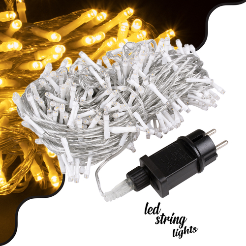 85839 Διακοσμητική Γιρλάντα 33 Μέτρα με Controller 8 Προγραμμάτων Εναλλαγών Φωτισμού - Επεκτεινόμενη 300 LED 3.6W AC 230V με Διάφανο Καλώδιο & Πρίζα Schuko Αδιάβροχη IP44 Θερμό Λευκό 3000K Μ33m 85839 Διακοσμητική Γιρλάντα 33 Μέτρα με Controller 8 Προγραμμάτων Εναλλαγών Φωτισμού - Επεκτεινόμενη 300 LED 3.6W AC 230V με Διάφανο Καλώδιο & Πρίζα Schuko Αδιάβροχη IP44 Θερμό Λευκό 3000K Μ33m