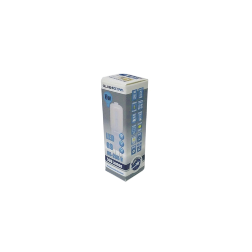 GloboStar® 115051 Λάμπα G9 LED 6W 590lm 320° AC 230V Ψυχρό Λευκό 6000K Dimmable