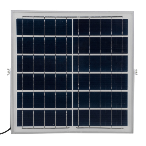 GloboStar® HECATE 90205 Αυτόνομος Ηλιακός Προβολέας LED SUPREME Series SMD 150W 15000lm με Ενσωματωμένη Μπαταρία 15000mAh - Φωτοβολταϊκό Πάνελ με Αισθητήρα Ημέρας-Νύχτας και Ασύρματο Χειριστήριο RF 2.4Ghz Αδιάβροχος IP66 Ψυχρό Λευκό 6000K - 3 Χρόνια Εγγύηση