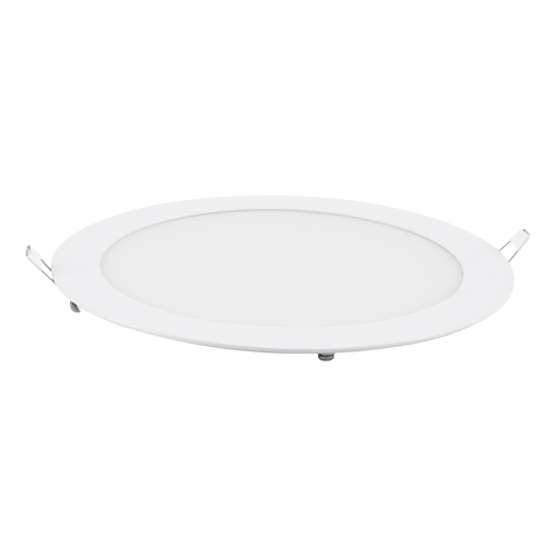 GloboStar® 60189 Χωνευτό LED Panel Φ22cm 20W 2120lm 120° AC 220-240V IP20 Φ22.2 x Υ1.9cm Φυσικό Λευκό 4500K - 3 Years Warranty