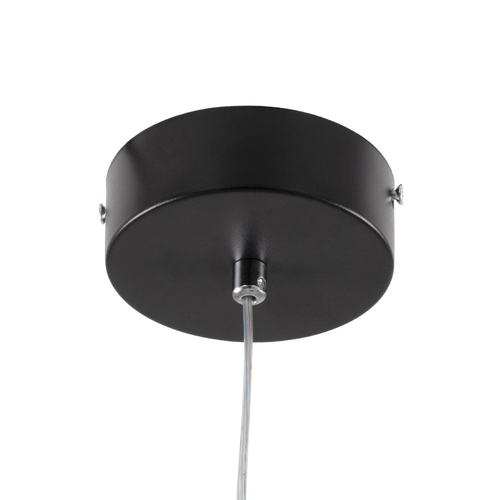 GloboStar® ROSE 61064 Κρεμαστό Φωτιστικό Οροφής Design LED CCT 22W 2640lm 300° AC 220-240V - Εναλλαγή Φωτισμού μέσω Διακόπτη On/Off All In One Ψυχρό 6000k+Φυσικό 4500k+Θερμό 2700k Μ24 x Π22 x Υ24cm - Μαύρο