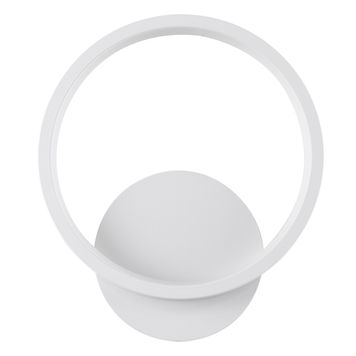 GloboStar® TED 61071 Φωτιστικό Τοίχου - Απλίκα Design LED CCT 9W 1080lm 300° AC 220-240V - Εναλλαγή Φωτισμού μέσω Διακόπτη On/Off All In One Ψυχρό 6000k+Φυσικό 4500k+Θερμό 2700k Μ20 x Π5.5 x Υ23cm - Λευκό