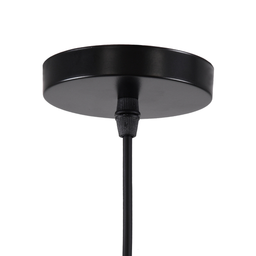 GloboStar® JOLIET 00777 Μοντέρνο Κρεμαστό Φωτιστικό Καμπάνα Μονόφωτο 1 x G9 IP20 Μαύρο & Χρυσό Μέταλλο - Μ20 x Π20 x Y43cm