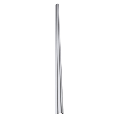 GloboStar® STAIR-PROFILE 70842-3M Προφίλ Αλουμινίου - Βάση & Ψύκτρα Ταινίας LED με Λευκό Γαλακτερό Κάλυμμα - Χρήση σε Σκαλοπάτια - Πατητό Κάλυμμα - Ασημί - 3 Μέτρα - Μ300 x Π8 x Υ3.2cm