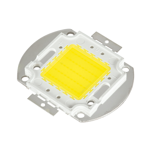 GloboStar® 73762 Υψηλής Ισχύος LED COB BRIDGELUX 50W 4500lm DC 28-32V - Μ5.6 x Π5.2 x Υ0.6cm - Ψυχρό Λευκό 6000K - 2 Χρόνια Εγγύηση
