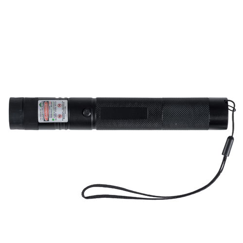 GloboStar® 78997 Φορητό Επαναφορτιζόμενο Laser Pointer 5Mw Class 3 DOT Zoom με Extra Κεφαλή για Dot Effects με Μπαταρία 18650 Li-ion 4800mAh & Φορτιστή - Πράσινο 532nm Φ2.2 x Υ15cm