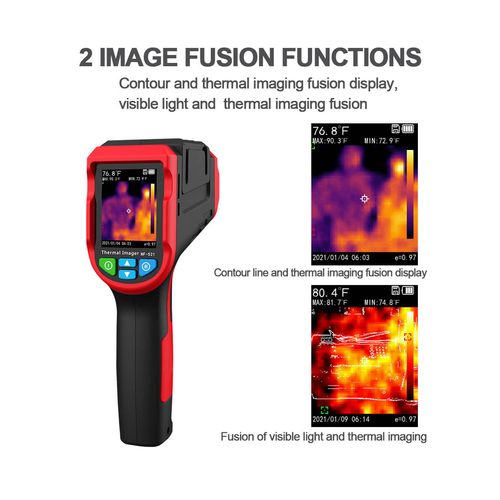 GloboStar® 79989 Θερμοκάμερα Χειρός -10°C - 400°C 32×32 Pixel Οθόνη 2.4 TFT LCD 2 Megapixel HD Επαναφορτιζόμενη με Μπαταρία Li-ion 2600mAh & Καλώδιο Φόρτισης Micro USB Interface - 8GB Micro TF Card GloboStar® 79989 Θερμοκάμερα Χειρός -10°C - 400°C 32×32 Pixel Οθόνη 2.4 TFT LCD 2 Megapixel HD Επαναφορτιζόμενη με Μπαταρία Li-ion 2600mAh & Καλώδιο Φόρτισης Micro USB Interface - 8GB Micro TF Card