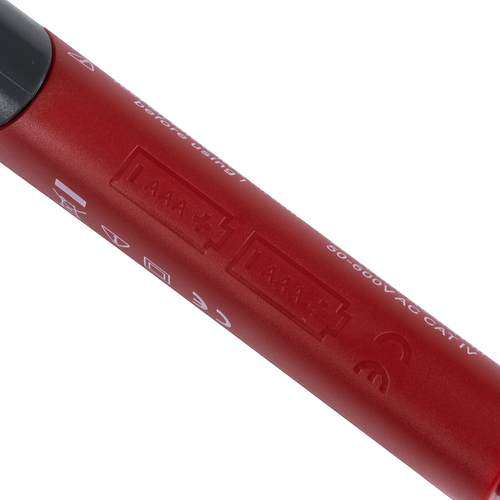 GloboStar 79991 Επαγγελματικός Ανιχνευτής Τάσης ΑC - Voltage Detector Χωρίς Επαφή 50-1000V με Φακό LED - Ένδειξη LED - Ένδειξη Ισχύος Σήματος - Εργαλείο Ηλεκτρολόγου