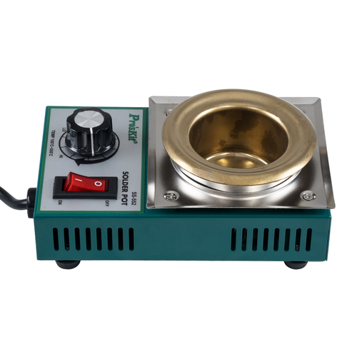 GloboStar® 79992 Proskit SS-552 Solder Pot - Δοχείο Συγκόλλησης Ρεύματος 200W AC 220-240V με Ρύθμιση Θερμοκρασίας 100°C έως 550°C Μ15 x Π9.5 x Υ5.2cm GloboStar® 79992 Proskit SS-552 Solder Pot - Δοχείο Συγκόλλησης Ρεύματος 200W AC 220-240V με Ρύθμιση Θερμοκρασίας 100°C έως 550°C Μ15 x Π9.5 x Υ5.2cm