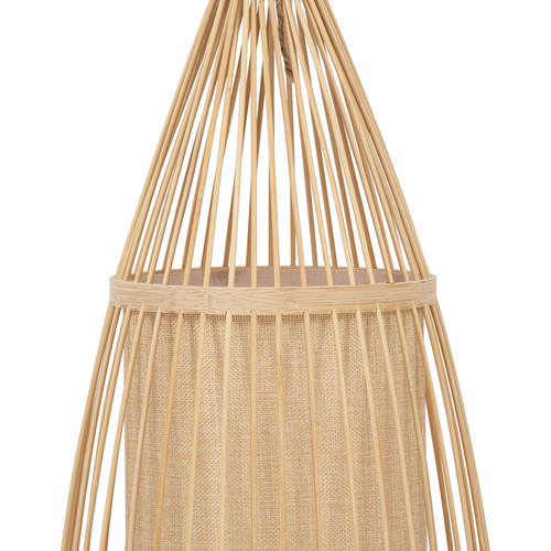 GloboStar® AZORES 01753 Boho Επιδαπέδιο Φωτιστικό Μονόφωτο 1 x E27 IP20 Μπεζ Ξύλο - Μ30 x Π30 x Υ90cm GloboStar® AZORES 01753 Boho Επιδαπέδιο Φωτιστικό Μονόφωτο 1 x E27 IP20 Μπεζ Ξύλο - Μ30 x Π30 x Υ90cm