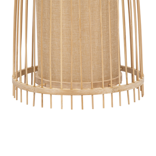 GloboStar® AZORES 01753 Boho Επιδαπέδιο Φωτιστικό Μονόφωτο 1 x E27 IP20 Μπεζ Ξύλο - Μ30 x Π30 x Υ90cm GloboStar® AZORES 01753 Boho Επιδαπέδιο Φωτιστικό Μονόφωτο 1 x E27 IP20 Μπεζ Ξύλο - Μ30 x Π30 x Υ90cm