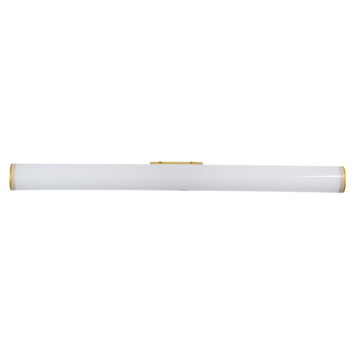 GloboStar® MABEL 60429 Μοντέρνο Φωτιστικό Τοίχου - Απλίκα Καθρέπτη Μπάνιου - Πίνακα LED 12W 1400lm 270° AC 220-240V IP44 Μ60 x Π10 x Υ5cm - Φυσικό Λευκό 4500K - Χρυσό - 3 Χρόνια Εγγύηση