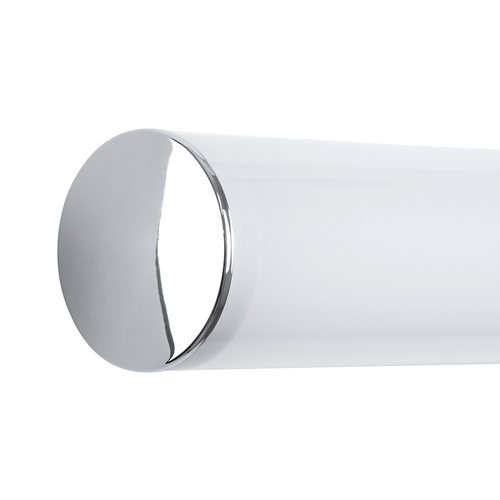 GloboStar® MABEL 60430 Μοντέρνο Φωτιστικό Τοίχου - Απλίκα Καθρέπτη Μπάνιου - Πίνακα LED 12W 1400lm 270° AC 220-240V IP44 Μ60 x Π10 x Υ5cm - Φυσικό Λευκό 4500K - Χρώμιο Νίκελ - 3 Χρόνια Εγγύηση