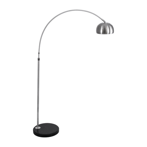 GloboStar® PRAGUE 00989 Μοντέρνο Επιδαπέδιο Φωτιστικό Μονόφωτο 1 x E27 IP20 Ασημί Μέταλλο με Μαύρο Μάρμαρο - Μ90 x Π29.5 x Υ180cm GloboStar® PRAGUE 00989 Μοντέρνο Επιδαπέδιο Φωτιστικό Μονόφωτο 1 x E27 IP20 Ασημί Μέταλλο με Μαύρο Μάρμαρο - Μ90 x Π29.5 x Υ180cm