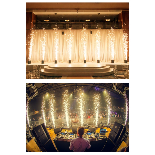 GloboStar® 51148 SIRENS Επαγγελματική Επιδαπέδια Μηχανή Cold Sparkle Machine - Fountain Εφέ με Άκαυστες Σπίθες 600W AC 220V-240V DMX512 Display on Body - Μαύρο - L18 x W16.5 x H24cm GloboStar® 51148 SIRENS Επαγγελματική Επιδαπέδια Μηχανή Cold Sparkle Machine - Fountain Εφέ με Άκαυστες Σπίθες 600W AC 220V-240V DMX512 Display on Body - Μαύρο - L18 x W16.5 x H24cm