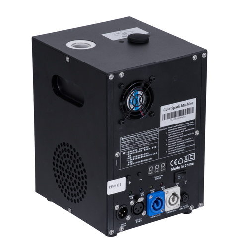 GloboStar® 51148 SIRENS Επαγγελματική Επιδαπέδια Μηχανή Cold Sparkle Machine - Fountain Εφέ με Άκαυστες Σπίθες 600W AC 220V-240V DMX512 Display on Body - Μαύρο - L18 x W16.5 x H24cm GloboStar® 51148 SIRENS Επαγγελματική Επιδαπέδια Μηχανή Cold Sparkle Machine - Fountain Εφέ με Άκαυστες Σπίθες 600W AC 220V-240V DMX512 Display on Body - Μαύρο - L18 x W16.5 x H24cm