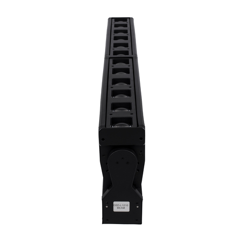 GloboStar® 51168 SPHINX Επαγγελματική Κινούμενη Μπάρα Φωτισμού DIGITAL MATRIX PIXEL LED 480W AC 220V-240V 4IN1 BEAM - WASH - SPOT - ZOOM 5° - 35° OSRAM LED DMX512 Display on Body RGBW - Μαύρο - L102 x W10 x H16.5cm
