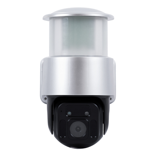 GloboStar® 86046 Αυτόνομος Ηλιακός Προβολέας LED SMD 24W 1200lm Camera 1080P 2MP WiFi 150° Μπαταρία 3200mAh Φωτοβολταϊκό Πάνελ Αισθητήρα Ημέρας-Νύχτας & Ρύθμιση Χρόνου Διπλή Κατέυθυνση Ομιλίας Αδιάβροχος IP66 Ψυχρό Λευκό 6000K - Ασημί