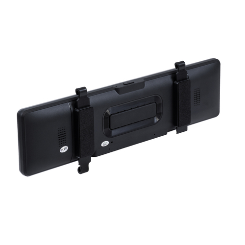 GloboStar® 86057 Καθρέπτης Αυτοκινήτου με 3 Κάμερες 3CHs AHD 1080P 170° - 4G Sim Card Slot - WiFi - GPS Navigator - Bluetooth - G Sensor - 24h Monitoring - FM Transmitter -  Νυχτερινή Όραση - Μαύρο