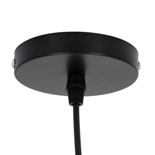 GloboStar® MINORCA 01733 Boho Κρεμαστό Φωτιστικό Ανάρτηση Μονόφωτο 1 x E27 IP20 Καφέ Ξύλο - Μ35 x Π35 x Y23cm