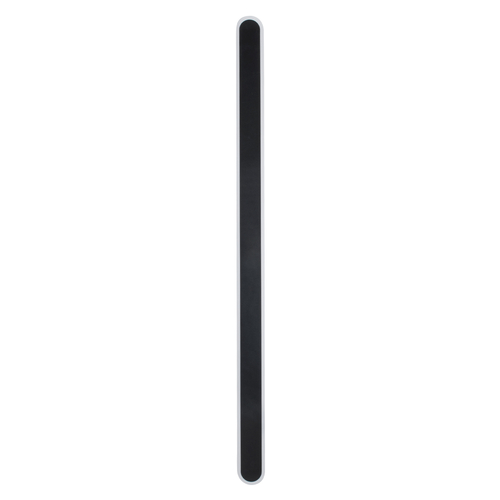 GloboStar® HOUSTON 61349 Φωτιστικό Τοίχου - Απλίκα Design LED CCT 24W 2880lm 360° AC 220-240V - Εναλλαγή Φωτισμού μέσω Διακόπτη On/Off All In One Ψυχρό 6000k+Φυσικό 4500k+Θερμό 2700k Μ6 x Π3 x Υ100cm - Μαύρο - 3 Years Warranty