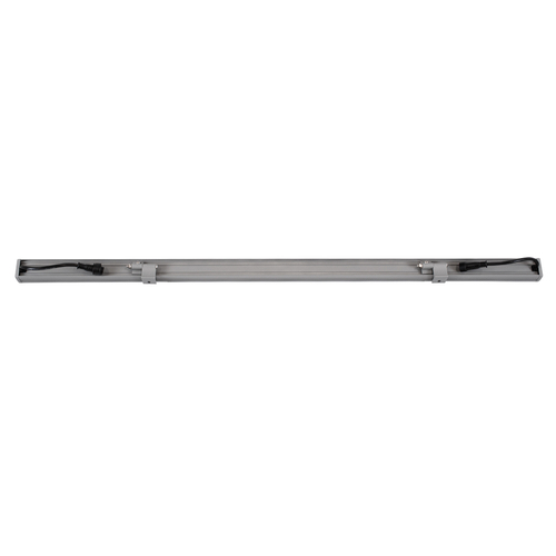 GLOBOSTAR® WASHER-FAIA 90189 Μπάρα Φωτισμού Wall Washer με Αντιθαμβωτική Γρίλια LED 24W 2040lm 15° DC 24V Αδιάβροχο IP65 Πολύχρωμο RGBW Dimmable DMX512 - Γκρι Ανθρακί - Μ100 x Π4 x Υ5.5cm - 3 Χρόνια Εγγύηση